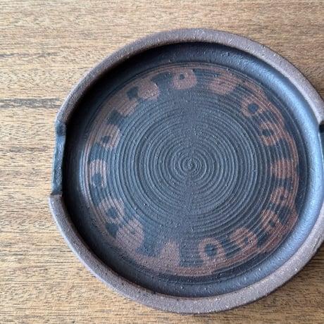 工房コキュ　4.5寸台皿 C10D (直径約14.5cm)