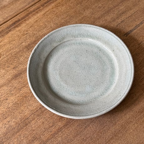 中嶋窯　半磁器6寸平皿 ナ15B (直径約18cm)