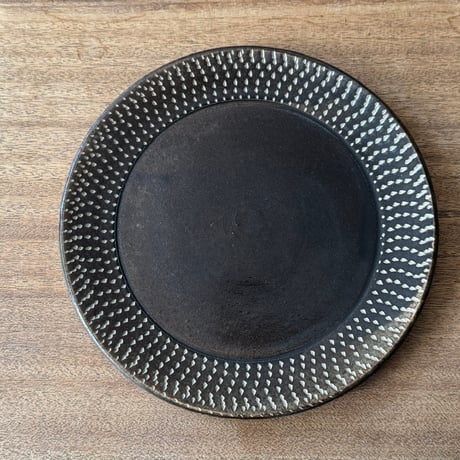 えのきだ窯 榎田智　パン皿 エ19 (直径約27cm)