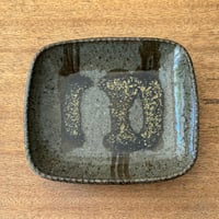 フジタ工作室　 スクエア皿 フ10A (約19.5×17cm)