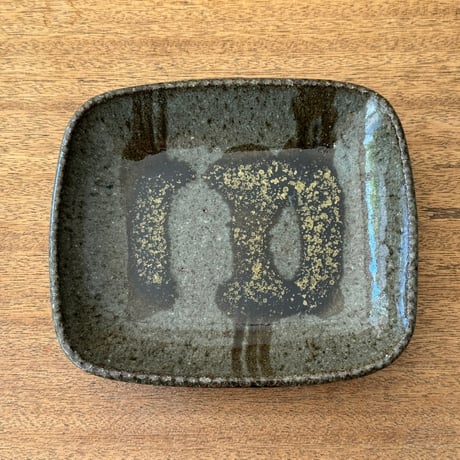 フジタ工作室　 スクエア皿 フ10A (約19.5×17cm)