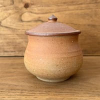 川尻製陶所　塩壷M 下膨れ シM下H