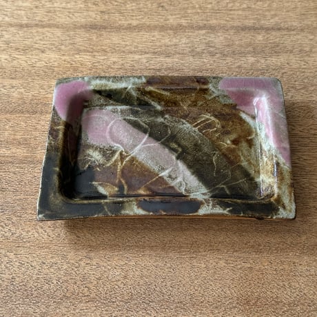 強戸窯　 長方皿（小）ゴ長小A（約16×11cm)