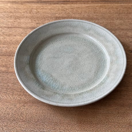 中嶋窯　半磁器7寸平皿 ナ14B (直径約21cm)