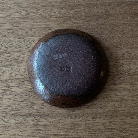 紀窯　中川紀夫　チブサン豆皿 K2E (直径約9cm)