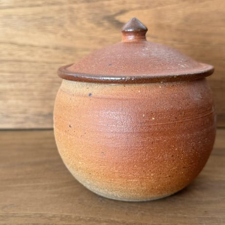 川尻製陶所　砂糖壷M 丸形 サM丸D