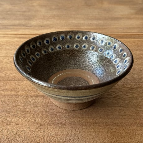 強戸窯　平どんぶり（中）ゴ平どC（直径約17cm)