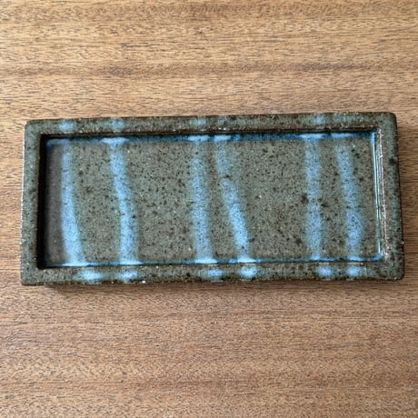 フジタ工作室　 板皿 フ8A （約22×10cm)