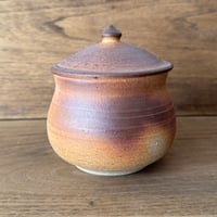 川尻製陶所　砂糖壷M 下膨れ サM下J