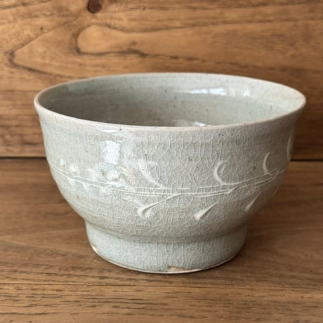中嶋窯　 半磁器丼鉢（大）ナ8B (直径約15.5cm)