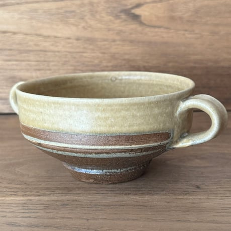 陶房カタチ　 両手スープカップ カ5A