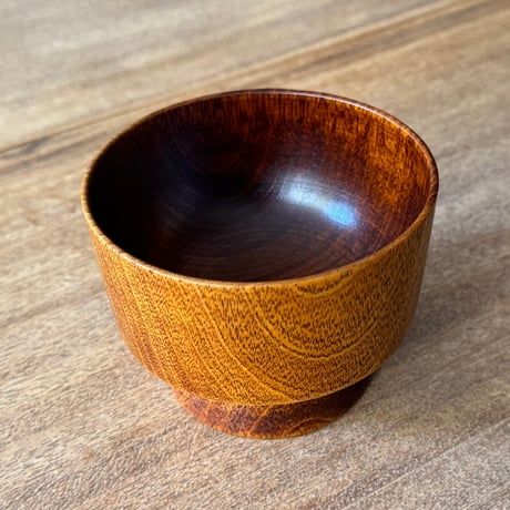 ろくろ舎　汁椀 生漆 拭き漆仕上げ ろ生A （直径約10cm）