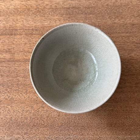 中嶋窯　 半磁器しのぎ飯碗 ナ5B (直径約11cm)