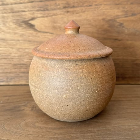 川尻製陶所　砂糖壷M 丸形 サM丸C