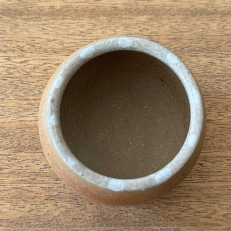 川尻製陶所　塩壷S 丸形 シS丸C