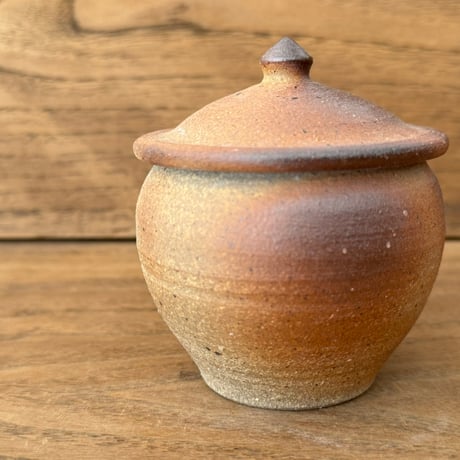 川尻製陶所　砂糖壷S 上膨れ サS上G