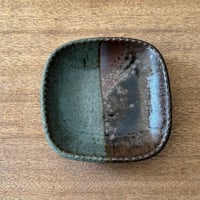 フジタ工作室　 四角皿 フ12F (約14×14cm)