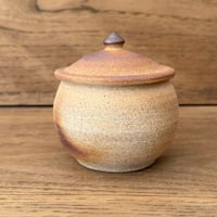 川尻製陶所　塩壷S 丸形 シS丸D