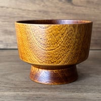 ろくろ舎　汁椀 生漆 拭き漆仕上げ ろ生A （直径約10cm）