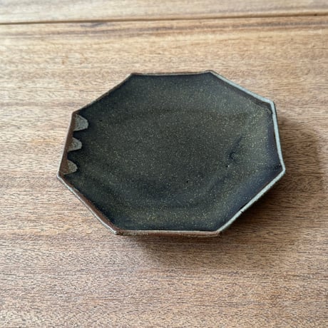 セレン のあ　8角5寸皿 セ19A（直径約15cｍ）
