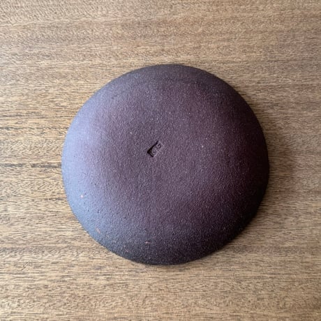 紀窯　中川紀夫　丸皿 K4A (直径約16cm)