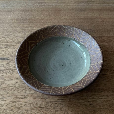 工房コキュ　５寸皿 C3A (直径約15cm）
