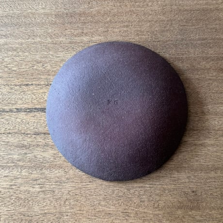 紀窯　中川紀夫　丸皿 K4D (直径約16cm)