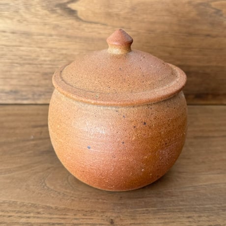川尻製陶所　砂糖壷M 丸形 サM丸C