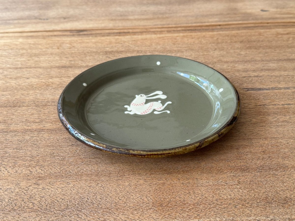 てつ工房 小島鉄平 6寸プレート コ6 (直径約18cm) | kogeiseikatsu.shop