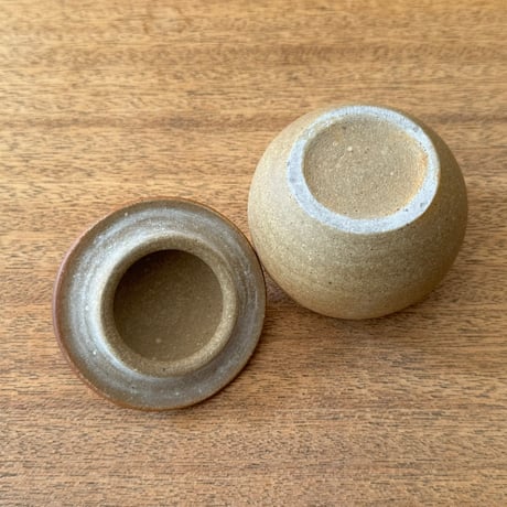 川尻製陶所　塩壷S 丸形 シS丸C