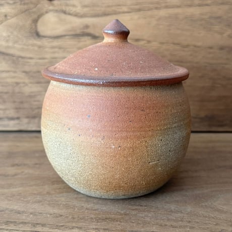 川尻製陶所　塩壷M 丸形 シM丸B
