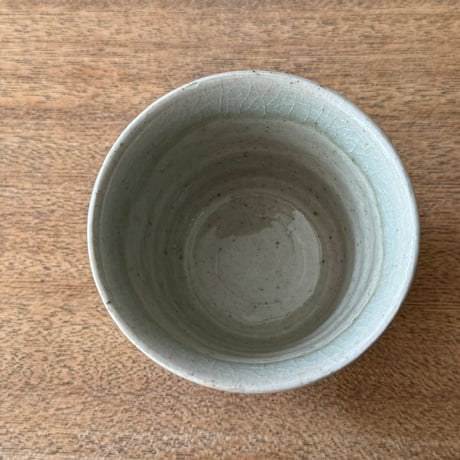 中嶋窯　  半磁器しのぎフリーカップ ナ4A