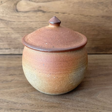 川尻製陶所　塩壷M 丸形 シM丸B