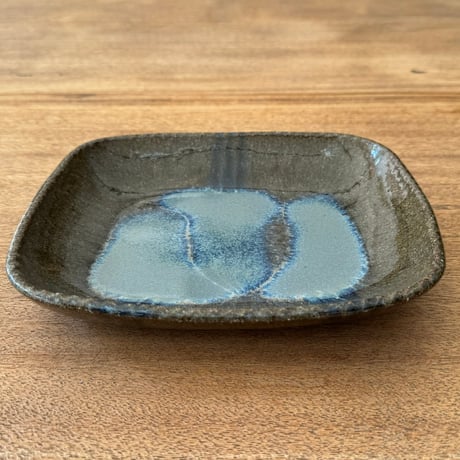 フジタ工作室　 スクエア皿 フ10C （約19.5×17cm)