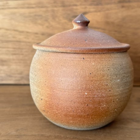 川尻製陶所　砂糖壷M 丸形 サM丸B