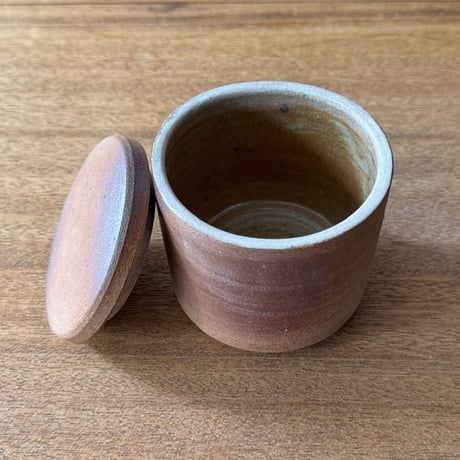 川尻製陶所　砂糖壷M 筒形 サM筒L