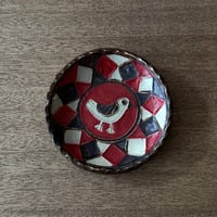紀窯　中川紀夫　チブサン豆皿 K2B (直径約9cm)