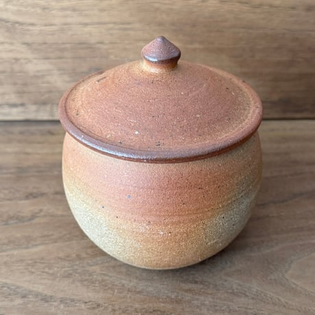 川尻製陶所　塩壷M 丸形 シM丸B