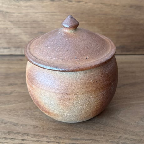 川尻製陶所　塩壷M 丸形 シM丸D