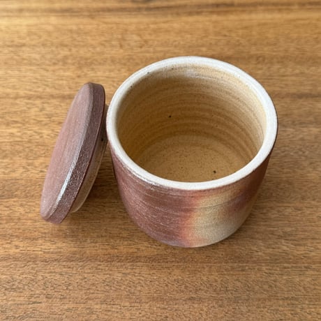 川尻製陶所　塩壷M 筒形 シM筒L