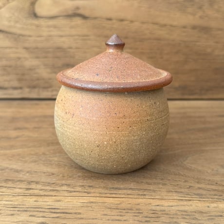 川尻製陶所　塩壷S 丸形 シS丸C