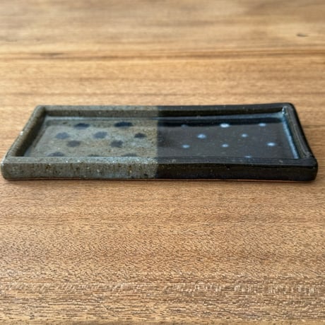 フジタ工作室　 板皿 フ8C （約21.5×9.5cm)