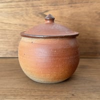 川尻製陶所　砂糖壷M 丸形 サM丸D