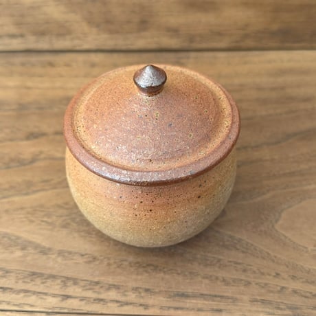 川尻製陶所　塩壷S 丸形 シS丸A
