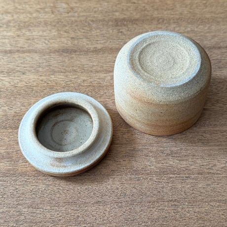 川尻製陶所　砂糖壷S 筒形 サS筒K