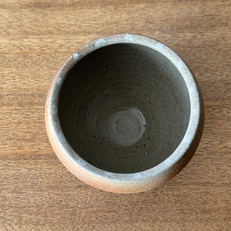 川尻製陶所　砂糖壷M 上膨れ サM上E