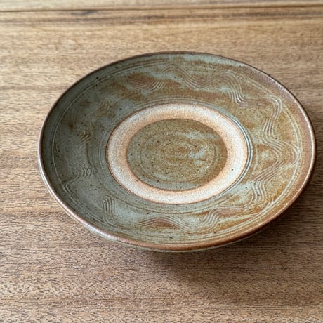 川尻製陶所　6寸皿 K6A (直径約18.5cm)