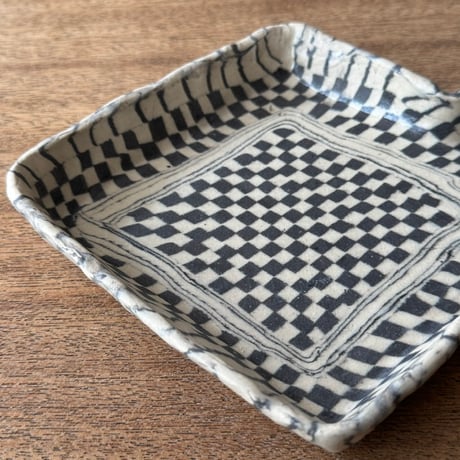 Nerikomico ２連皿 N14B（約31×18cm)