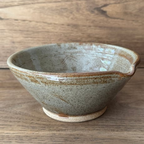 川尻製陶所　片口浅鉢 K5片B （直径約15cm)