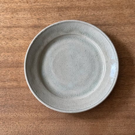 中嶋窯　半磁器6寸平皿 ナ15B (直径約18cm)